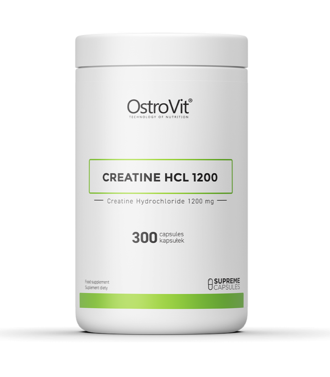 OstroVit Creatine HCL 1200 / Creatine Hydrochloride - 300 капсули